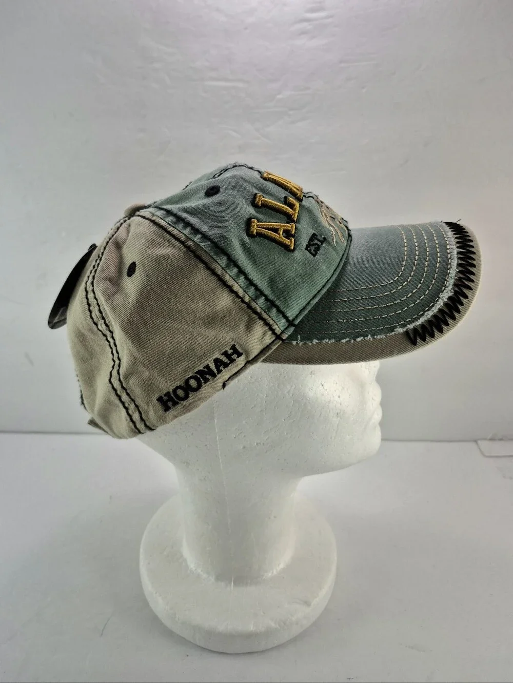 Alaska Polar Wear Souvenir 1959 Embroidered TwoTone Contrast Baseball Cap Hat OS